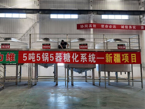 慈溪精酿啤酒设备厂—5吨精酿啤酒设备—新疆项目